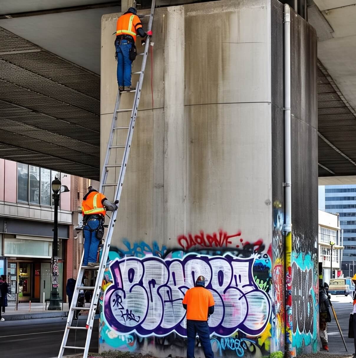 Limpieza de grafitis - Eubolar