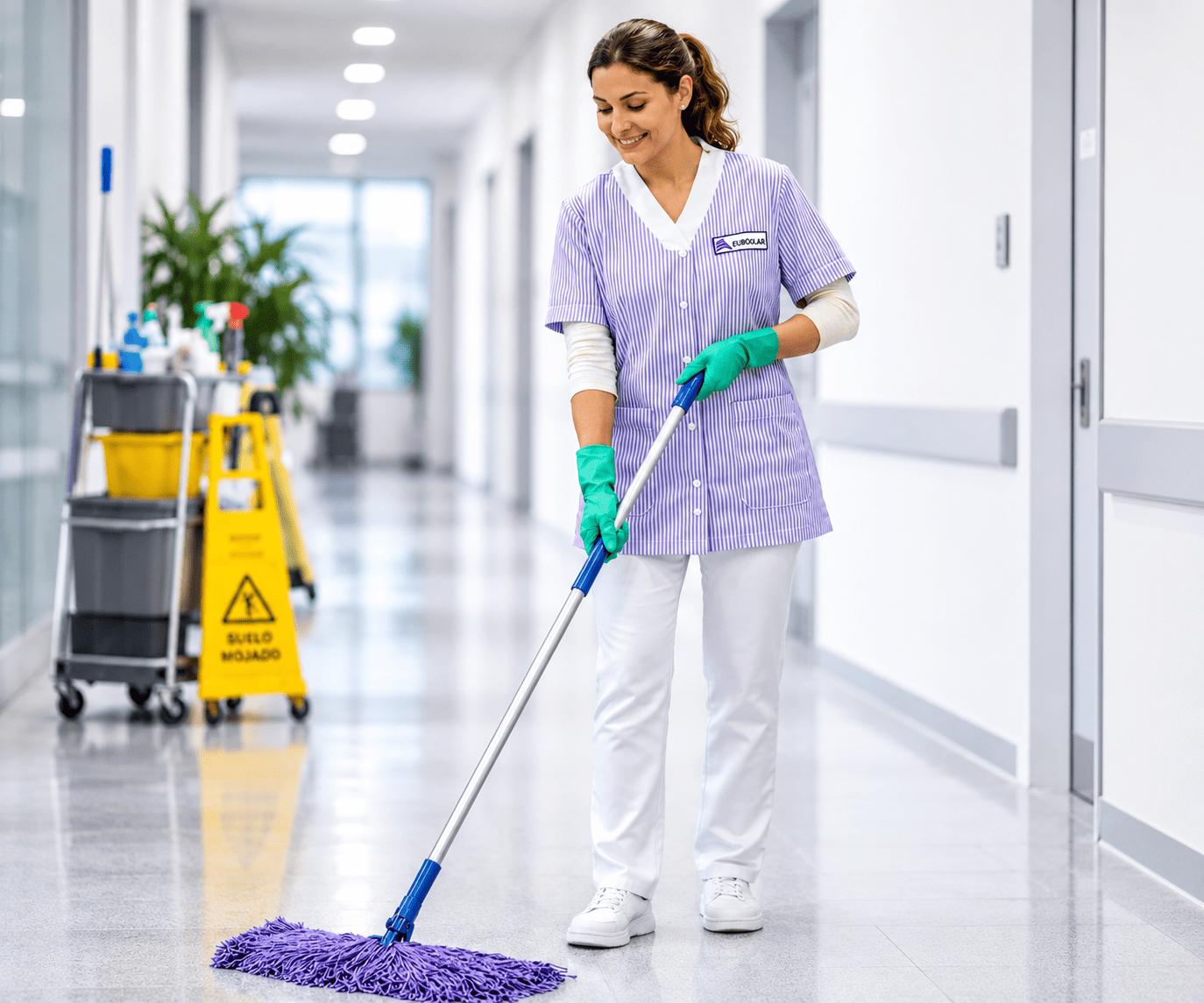 Oficina profesional para servicio de limpieza en Badalona